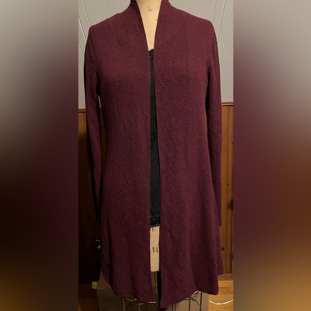 Eileen Fisher Wool Knit Sweater.